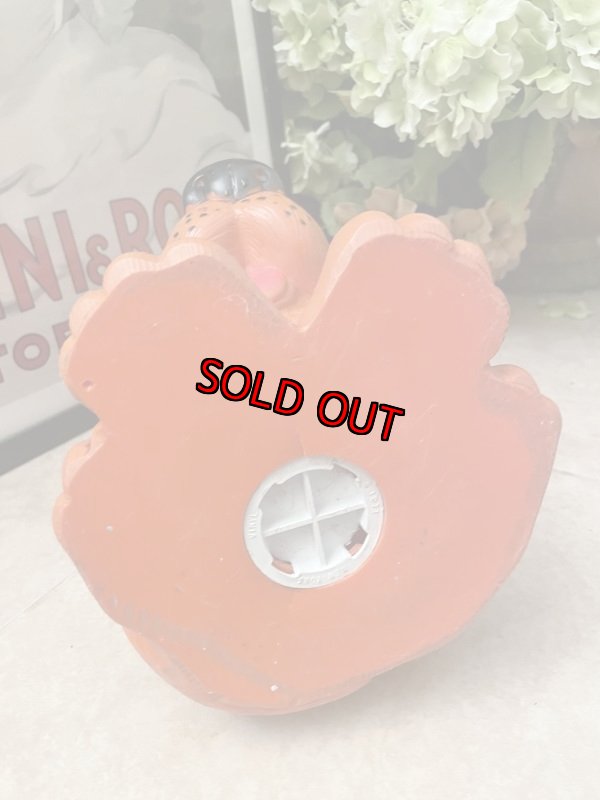 画像6: Orange Sad Eye Basset Hound Dog plastic coin bank 1971 / オレンジ、サッドアイ　ドッグ　プラスチック製　貯金箱 (6)