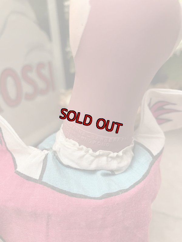 画像6: Flintstones Dino Rubber Face Hand Puppet Fabric 1982 / フリントストーン　ディノ　ラバーフェイス　パペット　布 (6)