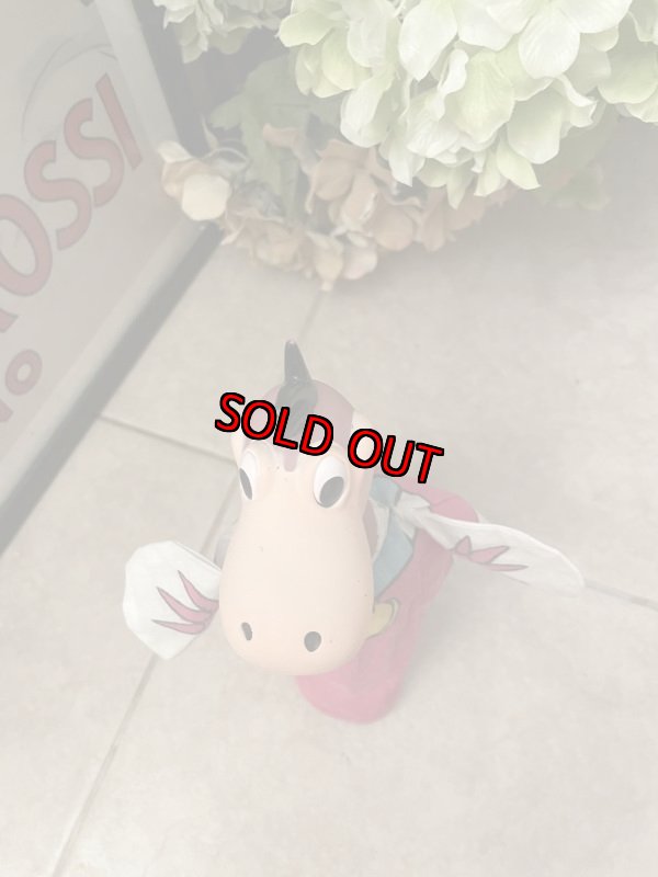 画像2: Flintstones Dino Rubber Face Hand Puppet Fabric 1982 / フリントストーン　ディノ　ラバーフェイス　パペット　布 (2)