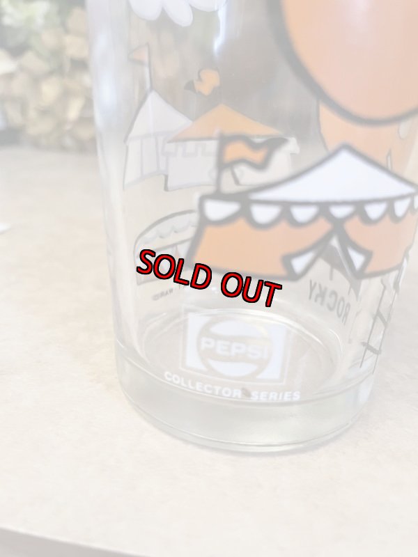 画像6: Rocky Pepsi Collector Series Glass (B) / ロッキー＆ブルウィンクル　ペプシ　グラス (6)