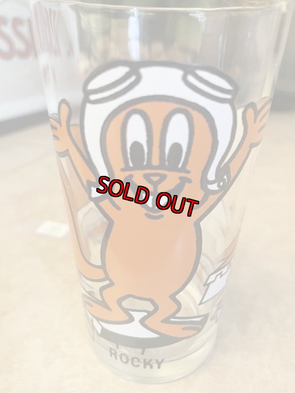 画像9: Rocky Pepsi Collector Series Glass (B) / ロッキー＆ブルウィンクル　ペプシ　グラス (9)