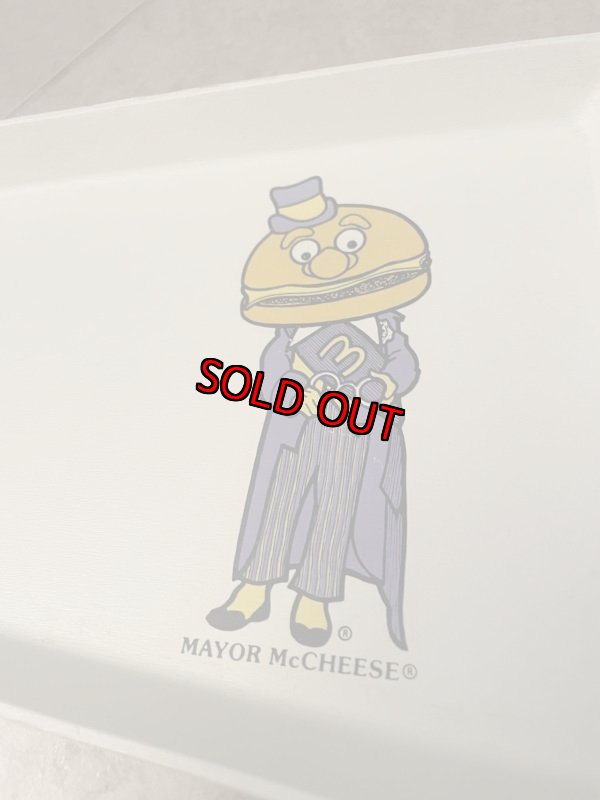 画像4: McDonald’s Mayor McCheese Plastic Tray (A)  / マクドナルドのメイヤーマックチーズ、プラスチック製トレイ (4)
