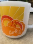 画像8: Carl’s Jr Glasbake milk glass  Mug /   カールスジュニア　グラスベイク　ミルクグラス　マグ   (8)