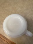 画像12: Carl’s Jr Glasbake milk glass  Mug /   カールスジュニア　グラスベイク　ミルクグラス　マグ   (12)