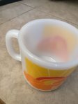 画像4: Carl’s Jr Glasbake milk glass  Mug /   カールスジュニア　グラスベイク　ミルクグラス　マグ   (4)