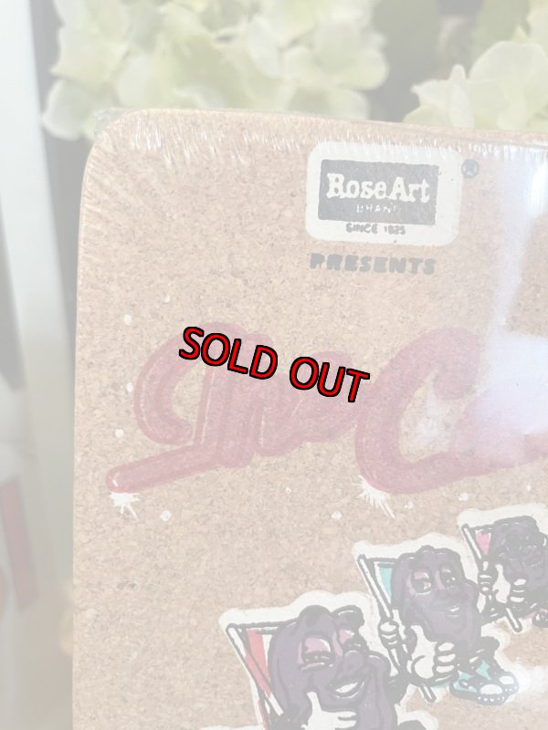 画像2: California Raisins Cork Board 1988  / カリフォルニアレーズン　未開封　コルクボード　メッセージボード (2)