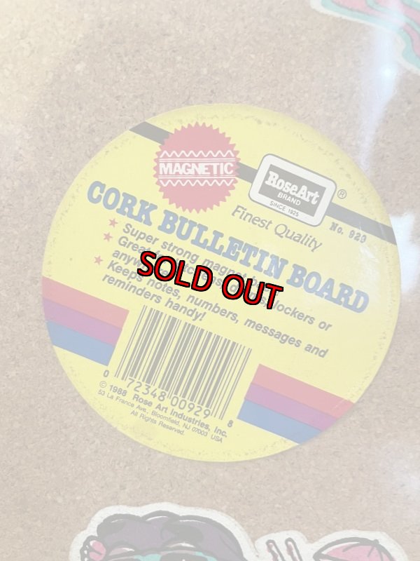 画像6: California Raisins Cork Board 1988  / カリフォルニアレーズン　未開封　コルクボード　メッセージボード (6)