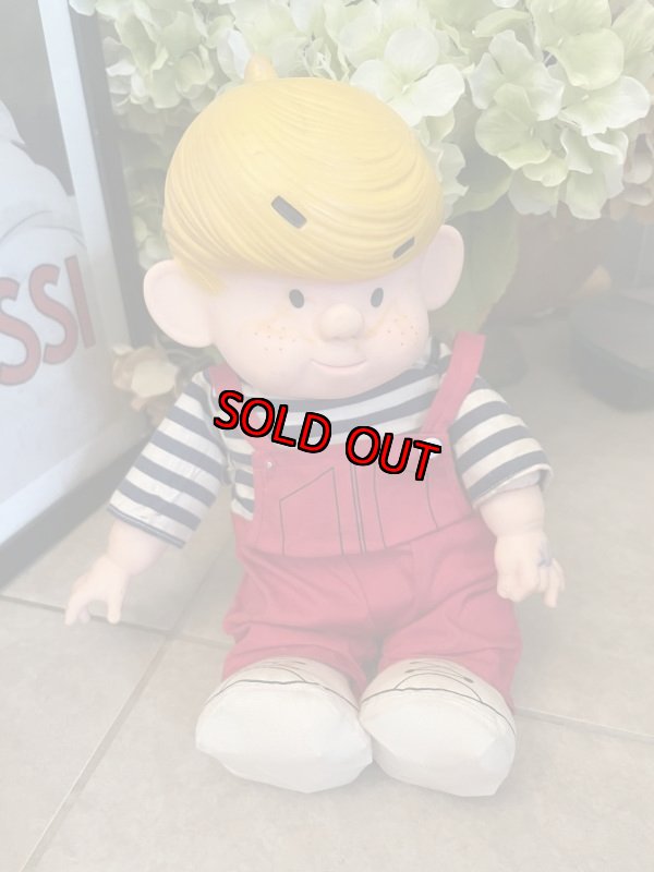 画像1: Dennis the Menace Rubber Face and hands Mighty Star doll (F) / わんぱくデニス　ラバーフェイス　マイティスター　ドール　 (1)