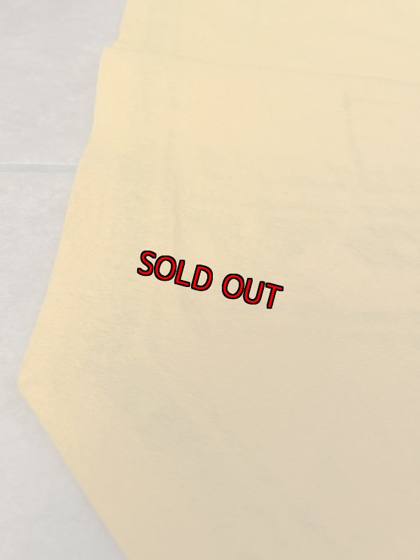 画像13: Peanuts Snoopy Yellow Felt Banner Allergic Morning / ピーナッツ スヌーピー 黄色 フェルト バナー アレルギーモーニング (13)