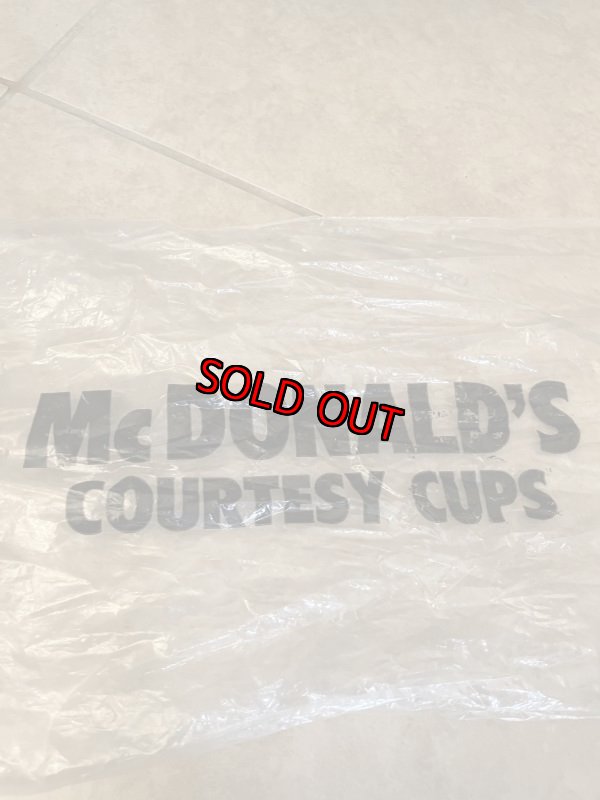 画像7: McDonald’s Wax Cup with bag set of 15 (A) / マクドナルドのワックスカップ　15点セット　オリジナル袋付き (7)
