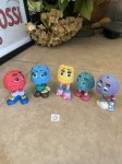 画像1: McDonald’s Fly Guy meal toy set of 5  (B) / マクドナルドのフライガイ　フライガール　ミールトイ  5点セット (1)