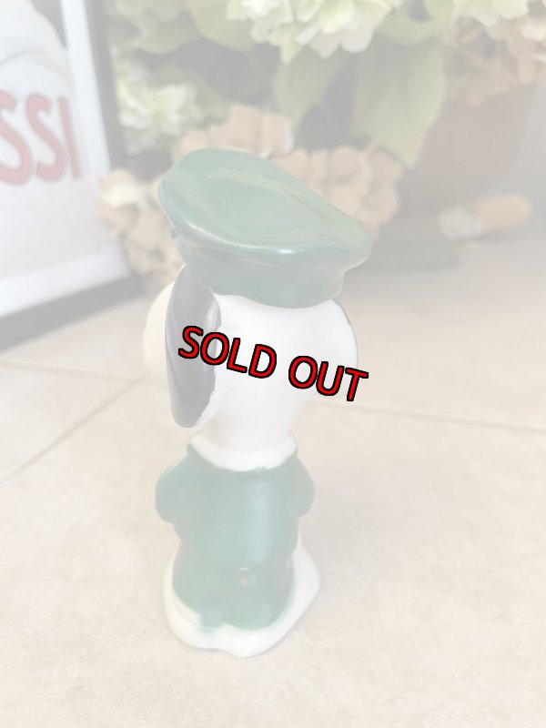 画像5:  Peanuts Snoopy US Mail Vinyl Squeak Doll  / ピーナッツ スヌーピー 郵便配達 ソフビドール (5)