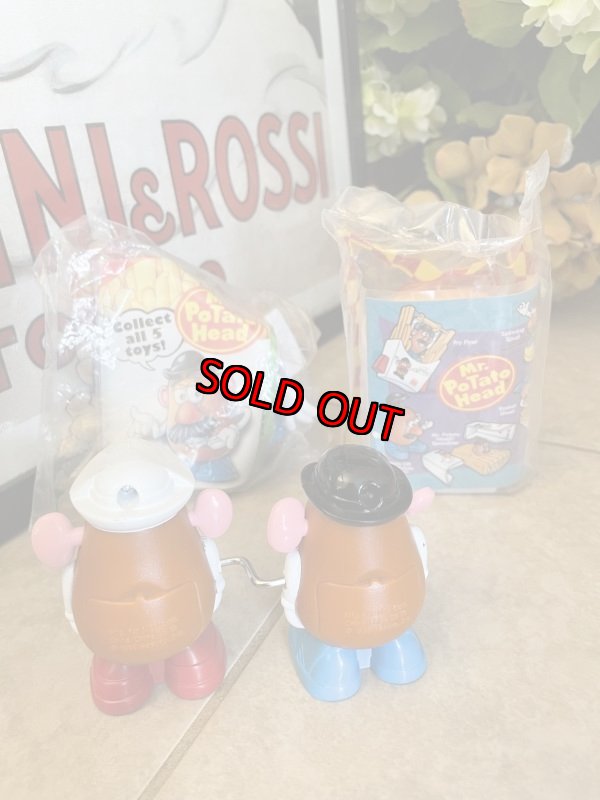 画像3: Burger Mr&Mrs Potato Head Meal Toy set of 3 (A) / バーガーキング　ミスター&ミセス　ポテトヘッド　ミールトイ　3点セット (3)