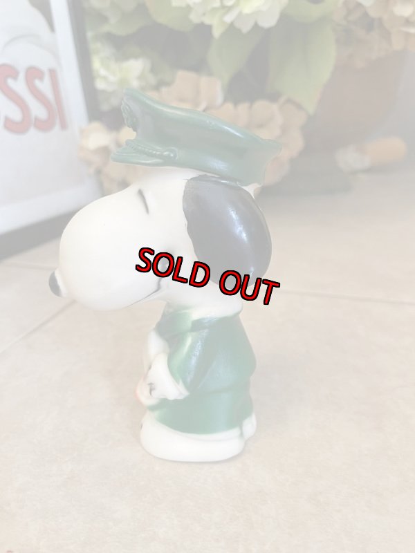 画像4:  Peanuts Snoopy US Mail Vinyl Squeak Doll  / ピーナッツ スヌーピー 郵便配達 ソフビドール (4)