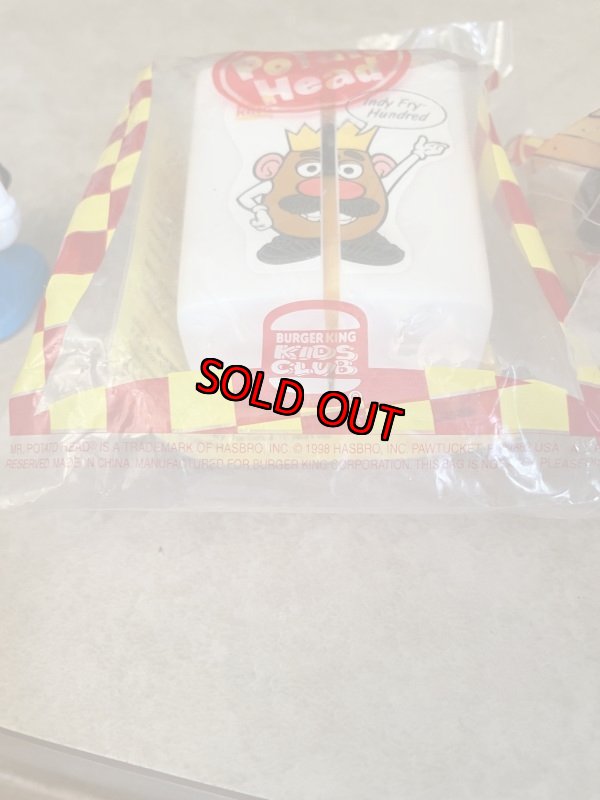 画像10: Burger Mr&Mrs Potato Head Meal Toy set of 3 (A) / バーガーキング　ミスター&ミセス　ポテトヘッド　ミールトイ　3点セット (10)