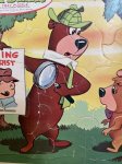 画像6: Hanna Barbera Yogi Bear flame tray puzzle 1963 / ヨギベア　フレーム　トレイ　パズル　ハンナバーベラ (6)