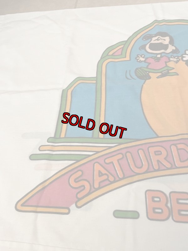 画像8:  Snoopy Disco  fabric pillowcase (A) / スヌーピー　ピローケース、枕カバー　ディスコ (8)