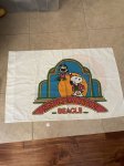 画像1:  Snoopy Disco fabric pillowcase (B) / スヌーピー　ピローケース、枕カバー　ディスコ (1)