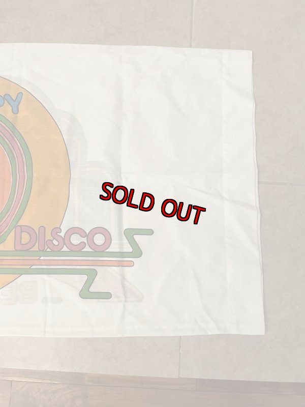 画像4:  Snoopy Disco  fabric pillowcase (A) / スヌーピー　ピローケース、枕カバー　ディスコ (4)