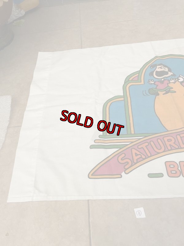 画像2:  Snoopy Disco fabric pillowcase (B) / スヌーピー　ピローケース、枕カバー　ディスコ (2)