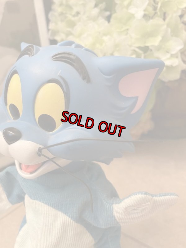 画像4: Tom and Jerry Mattel rubber face talking hand puppet 1965 / トムとジェリー マテル社のラバーフェイス トーキングドール ハンドパペット (4)
