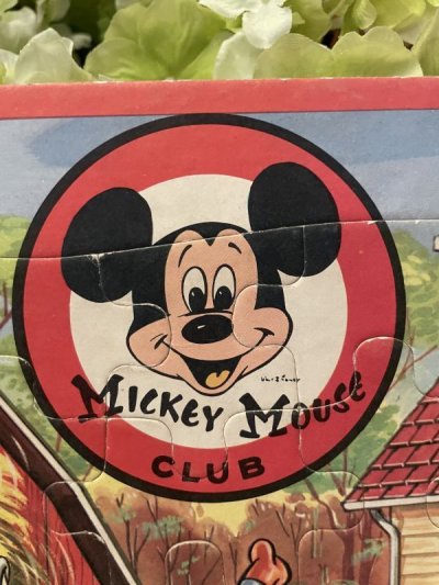 画像1: Disney Mickey Mouse Club Tray Puzzle 60’s / ミッキーマウスクラブ、トレイ パズル
