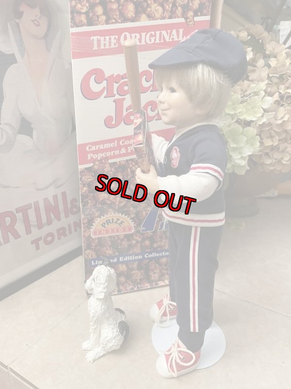 画像4: Cracker Jack Baseball Jack Doll with box 100th anniversary 1996 /  クラッカージャック　野球　ドール　100周年記念 (4)