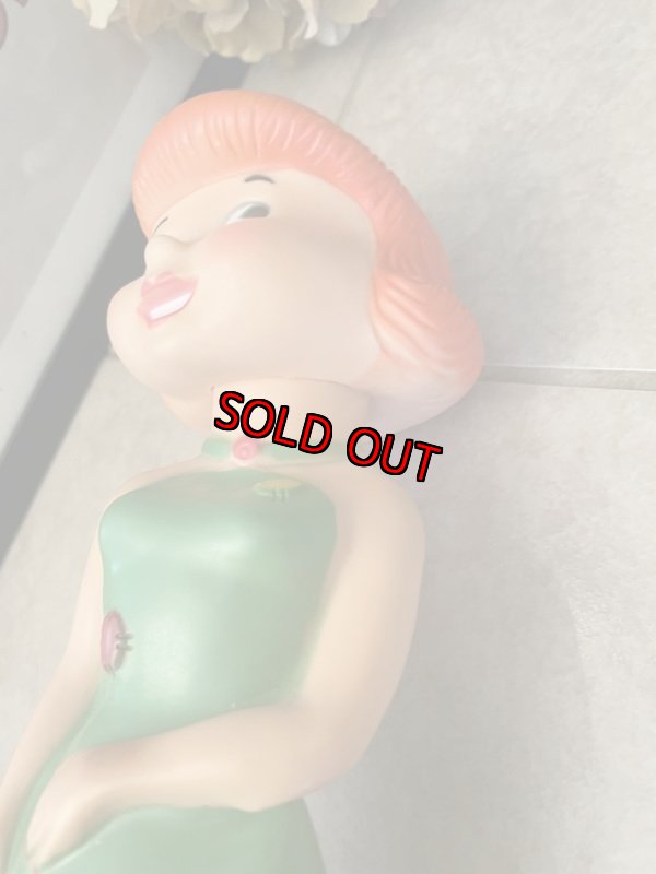 画像11: Flintstones Knickerbocker Wilma Rubber Doll 60‘s  / ハンナバーベラ フリントストーン ウィルマ ラバードール (11)