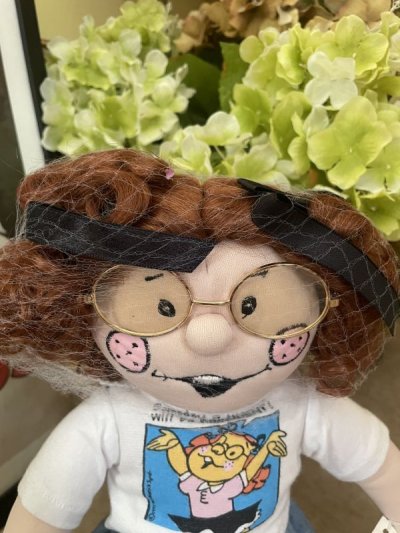 画像1: Dennis the Menace Margaret 44cm doll with Tag 1985 / わんぱくデニスのタグ付き、マーガレット ドール