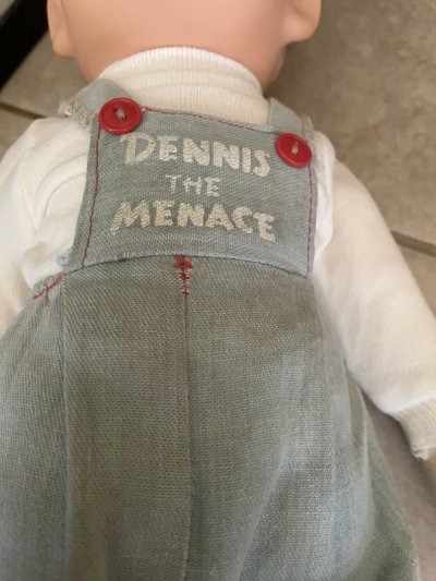 画像3: Dennis the Menace Rubber doll 1953 (G) / わんぱくデニス　マジックスキン　ラバーフェイスドール　白Tシャツ　