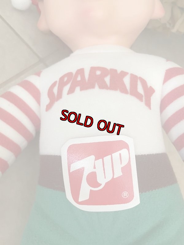 画像10: Sparkly 7up Plush Doll 1983 (B) / セブンアップのスパークリー ドール (10)