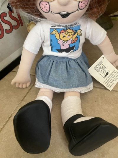 画像2: Dennis the Menace Margaret 44cm doll with Tag 1985 / わんぱくデニスのタグ付き、マーガレット ドール
