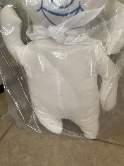画像2: Phillsbury Dough Boy pillow doll with bag 1972  / ピルズベリー　ドゥボーイ  袋入りピロードール