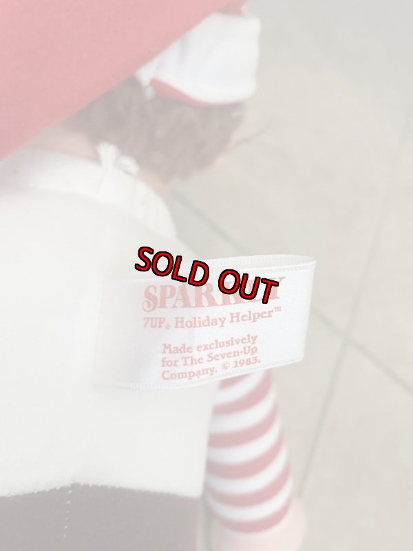 画像13: Sparkly 7up Plush Doll 1983 (B) / セブンアップのスパークリー ドール (13)