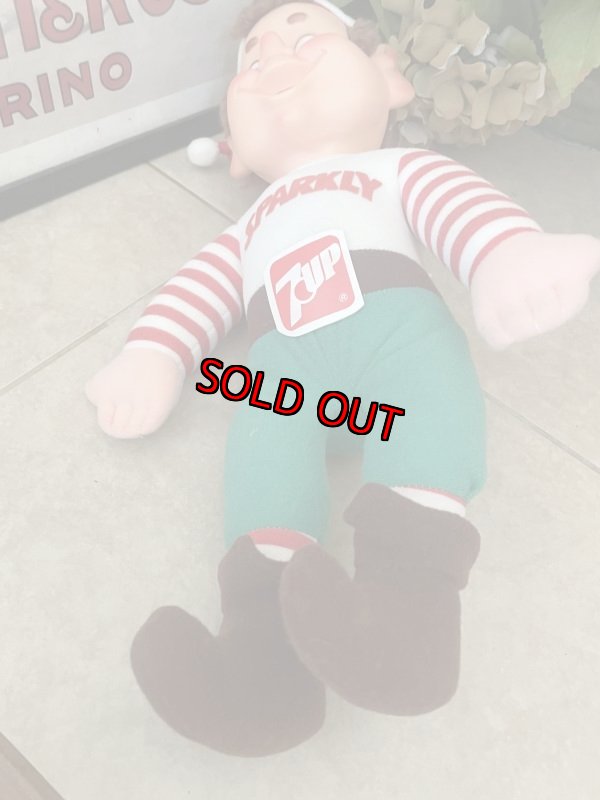 画像7: Sparkly 7up Plush Doll 1983 (B) / セブンアップのスパークリー ドール (7)