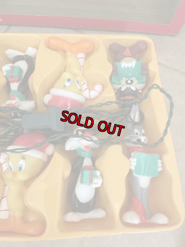 画像4: Loony Tunes Christmas 10 Lights with box (C) / ルーニーチューンズ 箱入りクリスマスライト 10個セット 1997年 (4)