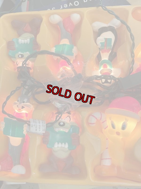 画像7: Loony Tunes Christmas 10 Lights with box (C) / ルーニーチューンズ 箱入りクリスマスライト 10個セット 1997年 (7)