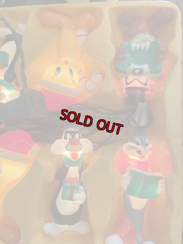 画像6: Loony Tunes Christmas 10 Lights with box (C) / ルーニーチューンズ 箱入りクリスマスライト 10個セット 1997年 (6)