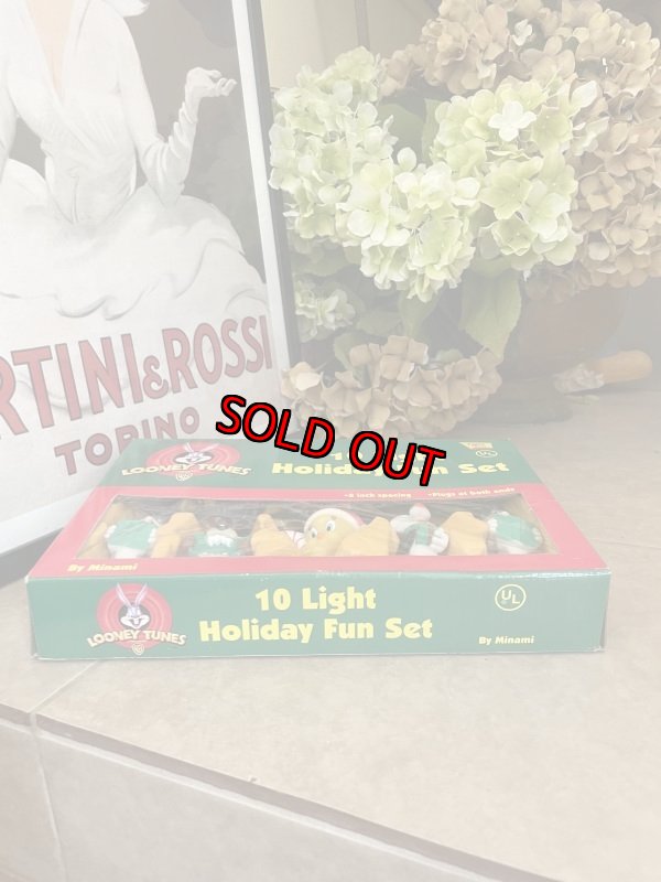 画像14: Loony Tunes Christmas 10 Lights with box (C) / ルーニーチューンズ 箱入りクリスマスライト 10個セット 1997年 (14)