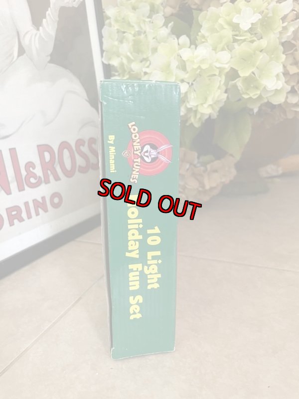 画像13: Loony Tunes Christmas 10 Lights with box (C) / ルーニーチューンズ 箱入りクリスマスライト 10個セット 1997年 (13)