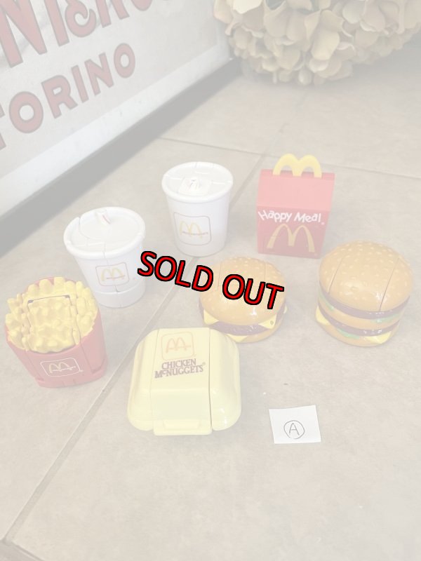 画像1: McDonald’s transformers meal toy set of 7 (A) / マクドナルド　トランスフォーマー　ミールトイ  7点セット (1)
