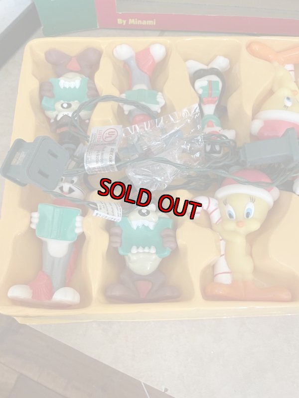 画像3: Loony Tunes Christmas 10 Lights with box (C) / ルーニーチューンズ 箱入りクリスマスライト 10個セット 1997年 (3)