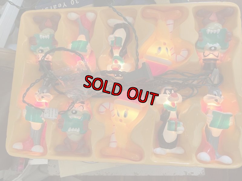 画像5: Loony Tunes Christmas 10 Lights with box (C) / ルーニーチューンズ 箱入りクリスマスライト 10個セット 1997年 (5)