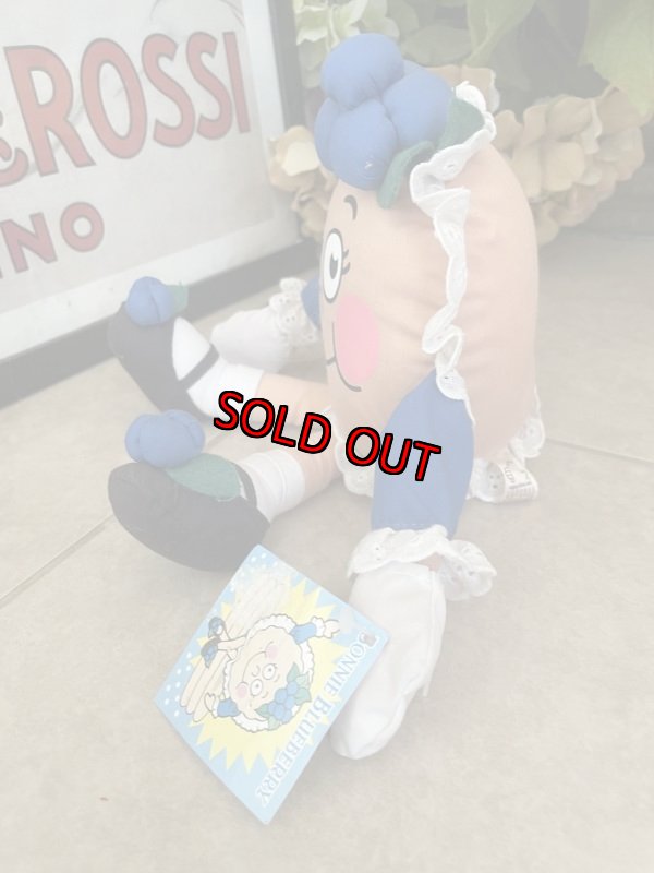 画像5: IHOP restaurant Bonnie Blueberry pancake Plush Doll with Tag / アイホップ レストラン ボニーブルーベリー パンケーキ タグ付きぬいぐるみ ドール (5)