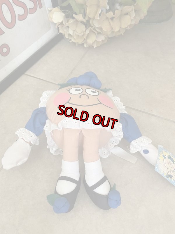 画像10: IHOP restaurant Bonnie Blueberry pancake Plush Doll with Tag / アイホップ レストラン ボニーブルーベリー パンケーキ タグ付きぬいぐるみ ドール (10)