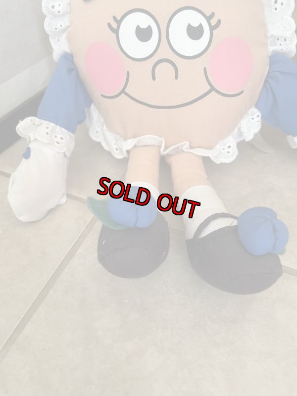 画像3: IHOP restaurant Bonnie Blueberry pancake Plush Doll with Tag / アイホップ レストラン ボニーブルーベリー パンケーキ タグ付きぬいぐるみ ドール (3)