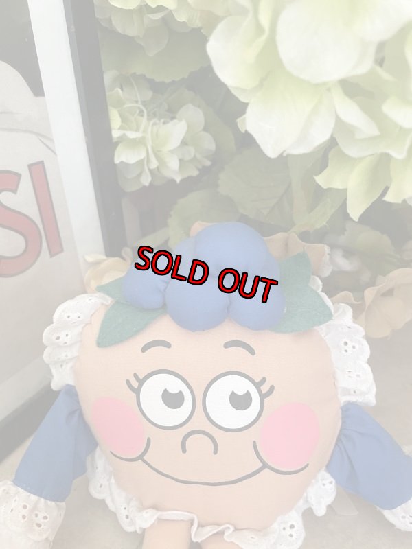 画像2: IHOP restaurant Bonnie Blueberry pancake Plush Doll with Tag / アイホップ レストラン ボニーブルーベリー パンケーキ タグ付きぬいぐるみ ドール (2)