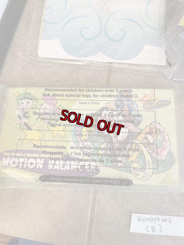 画像9: Wendy‘s meal toy set of 6 (B) / ウエンディーズ 袋入り ミールトイ　6点セット (9)