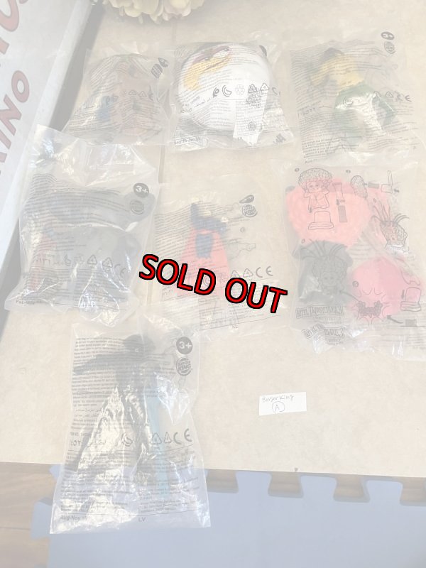 画像6: Burger King Meal Toy set of 7 (A) / バーガーキング　袋入り未開封　ミールトイ　7点セット (6)