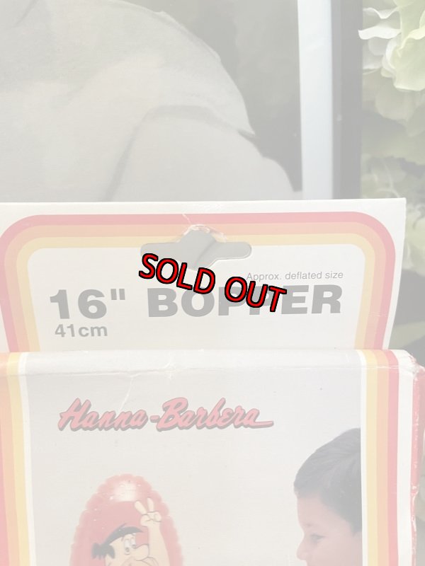 画像4: Hanna Barbera Flintstones Fred Bopper with box 1992 (A) / フリントストーン　フレッド　箱入り　パンチングバッグ (4)